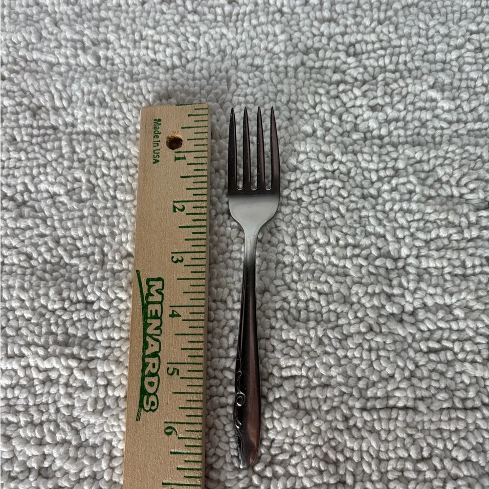 Oneida Decorators Mermaid Stainless Steel Salad Forks Flatware‎ 5pcs